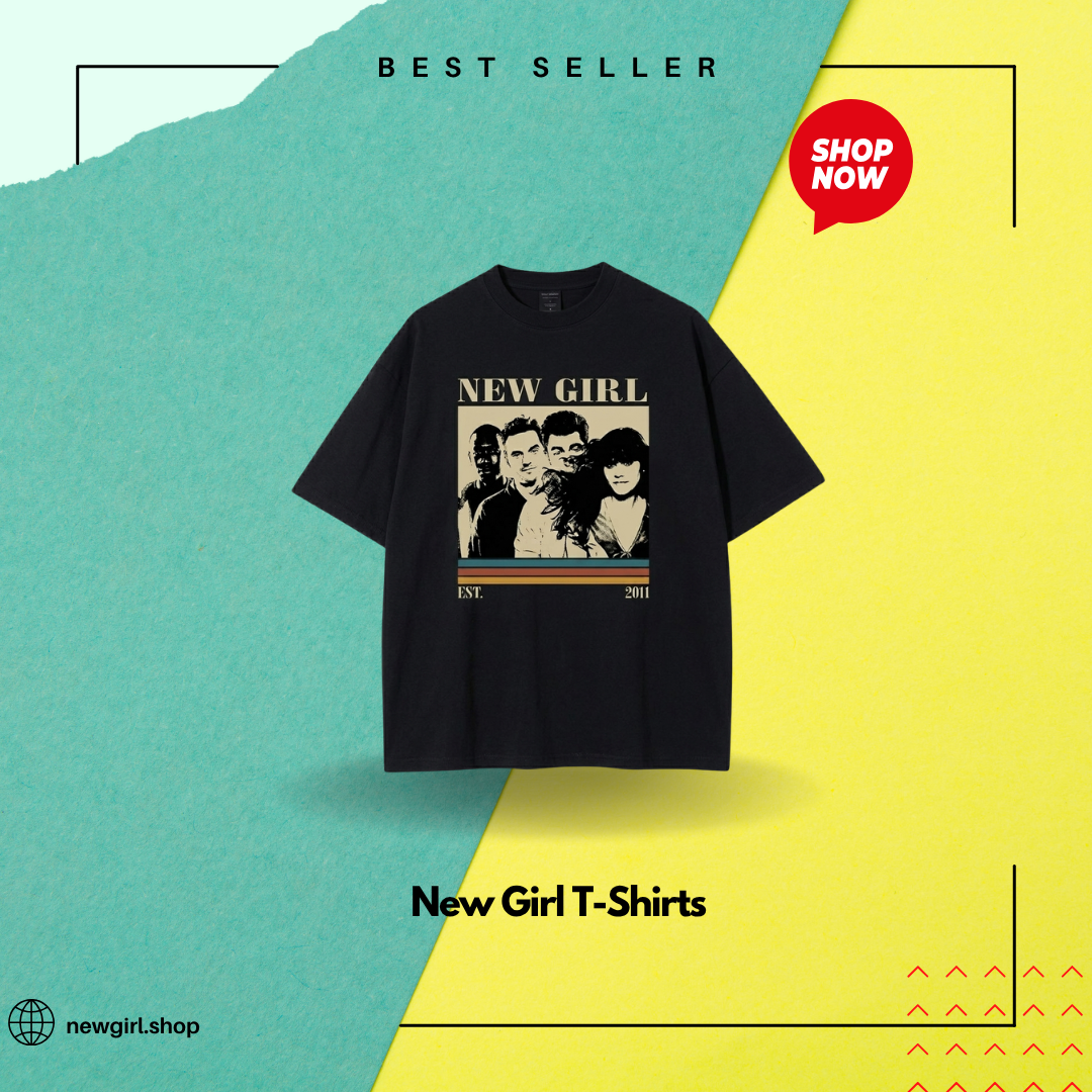 Vintage Retro Cast Est 2011 LA 1704 New Girl T-Shirts